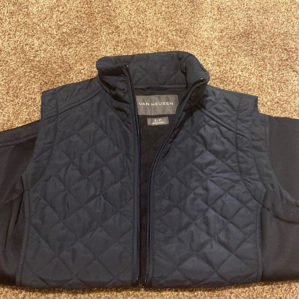 Navy Blue Van Heusen vest